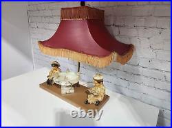 Kitsch vintage chinese lamp 1950's lamp mid century modern lamp retro lamp