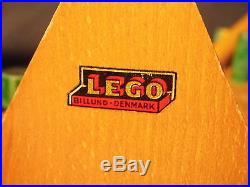 LEGO DENMARK VINTAGE WOODEN TOY TOOLBOX 1950´S. VERY RARE IN VG CONDITION