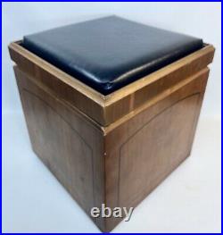 Lane Furniture 997 87 Vintage Mid Century Modern Rolling Cube Storage Ottoman