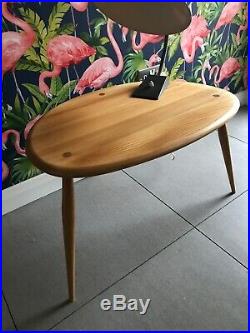 Large Ercol Pebble Table Large MID Century Side Table Gold Retro Vintage