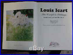Louis Icart The Complete Etchings Pre-Publication New Edition Signed Dedicated