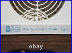 MCM Vintage 1960s WAGNER PORTABLE Personal CLOTHES DRYER Small Compact EXCELLENT