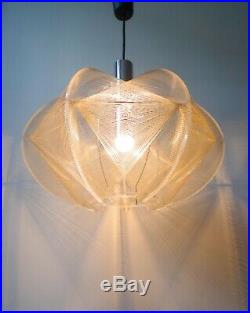 MID-CENTURY PAUL SECON PENDANT CEILING LIGHT by SOMPEX Space Age Retro 60s