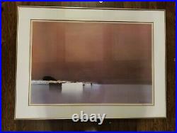 MId-Century French Lithograph by Pierre Doutreleau 1960s Framed