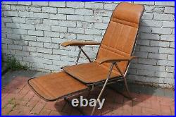 Maule Marga 60s 70s Mid Century Italian Vintage Reclining Garden Chair Lounger