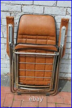 Maule Marga 60s 70s Mid Century Italian Vintage Reclining Garden Chair Lounger