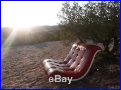 Mid Century Mod Vintage 1970s Verner Panton Baughman Style Retro Chair No Base