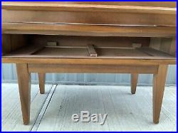 Mid Century Modern Dixie Nightstand Side End Table Low Retro Highboy Mcm Vintage