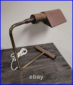 Mid Century Modern MCM Koch and Lowy Brass Table Lamp