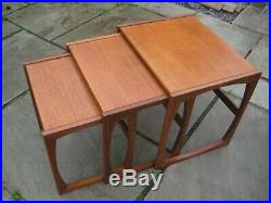 Mid-Century Modern Teak Nesting Tables from G-Plan, 1960s