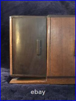 Mid Century Modern, Two-Toned, Decorative Cabinet, 18.25x9, Beautiful