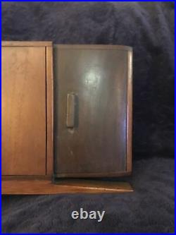 Mid Century Modern, Two-Toned, Decorative Cabinet, 18.25x9, Beautiful