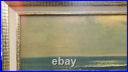 Mid Century Robert Wood Golden Surf Sofa Size Litho 28 x 44 Turner Wall Art