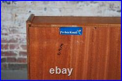 Mid Century Vintage Parker Knoll (Nathan) low bookcase teak cabinet