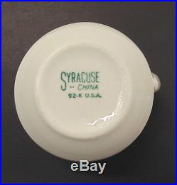 Mid Century Vintage Retro 50's Syracuse China USA Restaurant Ware Atomic Creamer