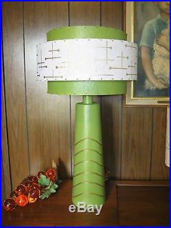 Mid Century Vintage Style 3 Tier Fiberglass Lamp Shade Modern Atomic Retro GW3