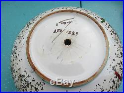 Mid century drip bowl vase with hairpin legs vintage RETRO raymor era Italy tripod
