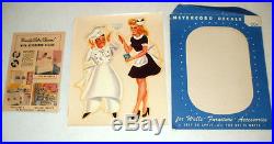 NEW VINTAGE 1950's KITCHEN WALL, CABINET, OR APPLIANCE DECAL