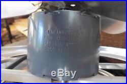 NUTONE Vintage Mod 8310 retro Kitchen Exhaust Ceiling Fan Mid Century silver NOS