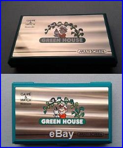 Nintendo Game&watch Green House Gh-54 Multiscreen Complete Boxed New Unused