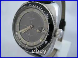 Nos New Swiss Made Automatic Men's Jules Jurgensen Divers Watch 1960's With Date