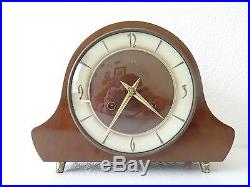ORFAC Mantel Shelf Clock Vintage DUTCH Retro Mid Century (Junghans Kienzle era)