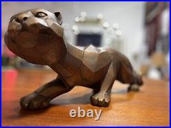 ORIGINAL mid century universal statuary 1960 cat