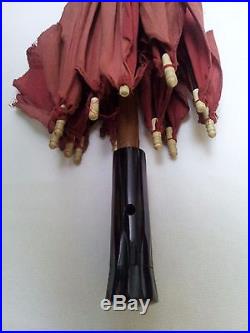 Old umbrella Faturan Cane Cherry Amber 41.8 gr