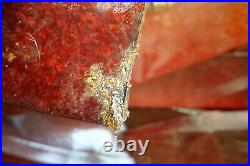 Orig. Big Lot 10kg German Antique Old amber Bakelite rods cubes translucent