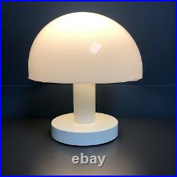 Original 70s Cosmo Mushroom Table Lamp Mid Century Retro Vintage Light White
