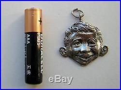 Original MAD charm keyring 1950S Alfred E Neuman WHAT ME WORRY US issue