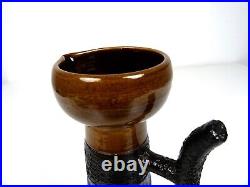 Original Spanish Studio Pottery MID Century Ceramic Vase Picasso Art Horse