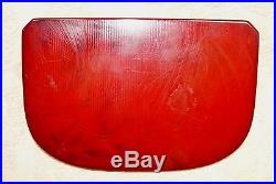 Ox Blood Red Bakelite Catalin Deco Vintage Inkwell 495.6 Grams