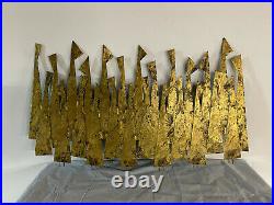 Peter Pepper Product Mid-Century Modern Abstract People 40x20 Wall Sculpture