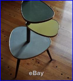 Plant Stand Mid Century Modern Table Tiered