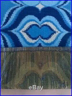Pop Art Mid-Century Modern Vintage Wool Design Carpet Retro Rug 60s Period 335cm