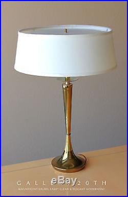 RARE MID CENTURY MODERN LAUREL LAMP! Eames 50's Vtg Retro Atomic Decorator 60's