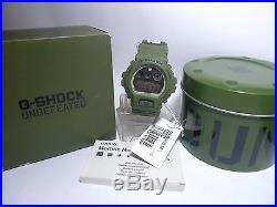 RARE NEW UNDEFEATED x CASIO DW-6901UD-3 MILITARY GREEN G-SHOCK DW-6900 UNDFTD
