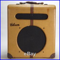 RARE Vintage 1940s Gibson EH-185 Amp Amplifier W Original Soft Cover