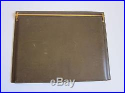 RARE Vintage GUCCI Blotter Leather Note Pad Notepad Organize Desk Office