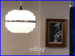 RE-WIRED VINTAGE MID CENTURY PENDANT LAMP Retro Modem Scandi Danish 50s 60s