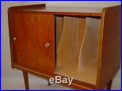 REALLY GOOD SOLID 1960s RECORD CABINET