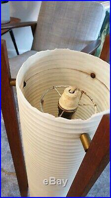 RETRO VINTAGE MID CENTURY TEAK DANISH 50s 60s 70s ROCKET LAMP