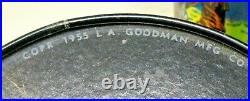 Rare 1955 Goodman DAVY CROCKETT electric motion lamp WORKING