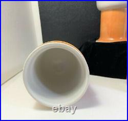 Rare 5 MID Century Modern Retro Mod Stoneware Ceramic Tumblers Cups Goblets