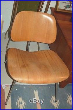 Rare Charles Eames, Herman Miller LCM Plywood Lounge Chair Prototype Mounts NR