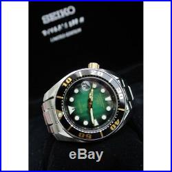 Rare New Seiko Prospex Diver Scuba SPB031J1 Sumo Green 50th Anniv Ltd #xxx/820