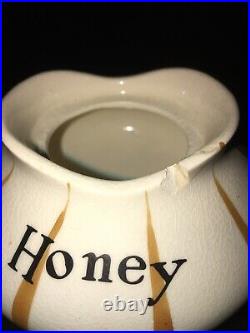 Rare Vintage Holt Howard Honey Condiment Jar Pixieware Retro Kitchenware Retro