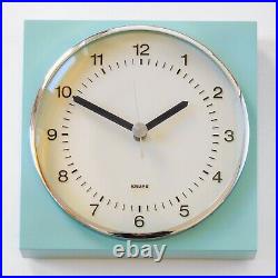 Rare Vintage KRUPS Clock EXC Condition / Pop Art Panton Eames Bauhaus 1960s 70s