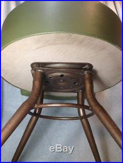Rare Vintage Retro Mid Century Art Deco Sewing Chair Stool Seat Furniture